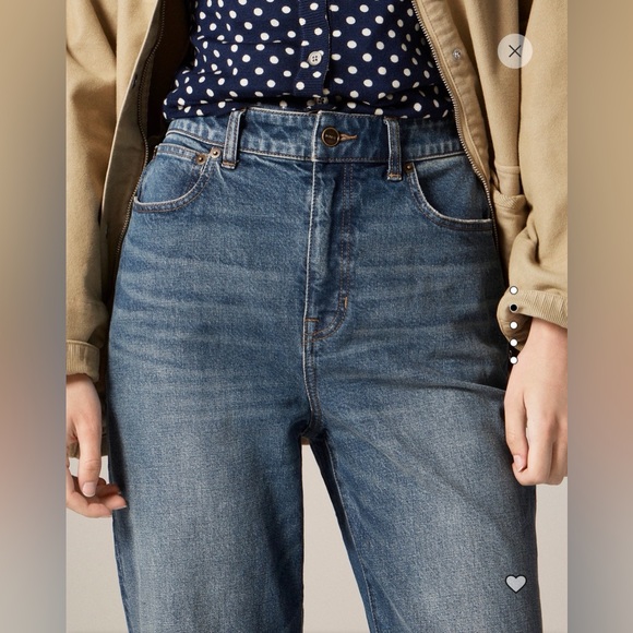 J. Crew Curvy Slim-Wide Jeans - Picture 4 of 7